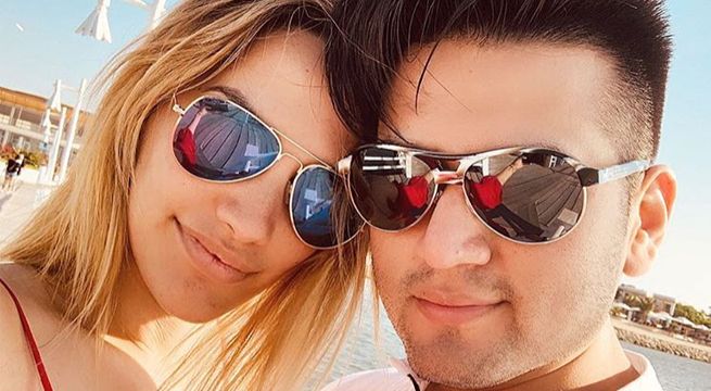 Deyvis Orosco y la hija de Jessica Newton son pura miel... ¿la enamoró con 'El Arbolito'?