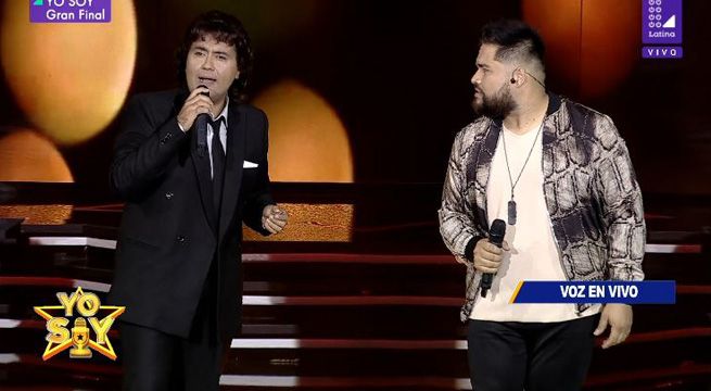 Imitador de Dyango cantó 