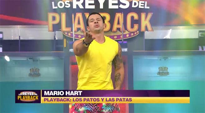 Mario Hart fue coronado rey al interpretar “Los patos y las patas”