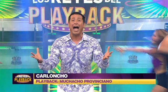 Carloncho puso a bailar a todo el público al ritmo de Chacalón