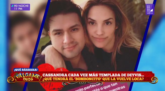 Cassandra cada vez más templada de Deyvis Orosco... ¿Qué tendrá el 'bomboncito'?