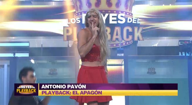 Antonio Pavón ingresó a la competencia interpretando a Yuri