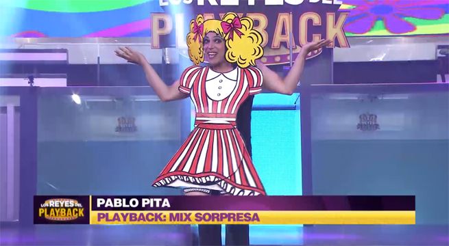 Pablo Pita llegó a Los Reyes del Playback para dejar a todos con la boca abierta