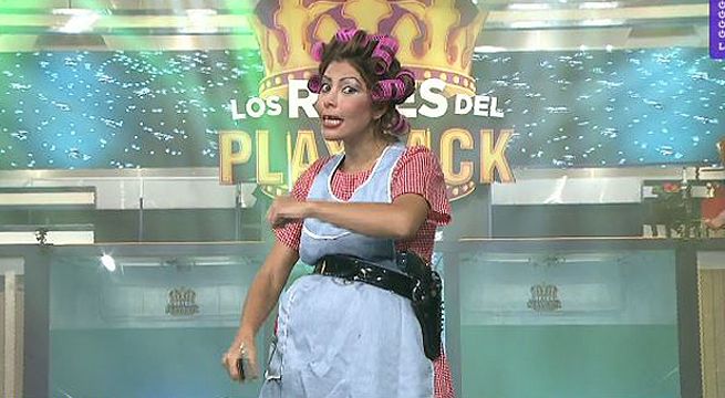 Milena Zárate sorprendió a todos al realizar este playback