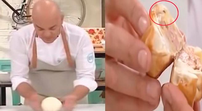 Cocinero presume de su 'empanada perfecta' pero un pequeño visitante lo arruina todo (Video)