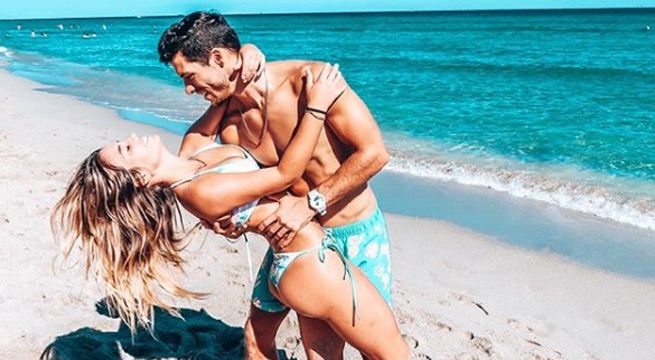 Flavia Laos y Patricio Parodi disfrutaron de unas divertidas vacaciones en los Estados Unidos