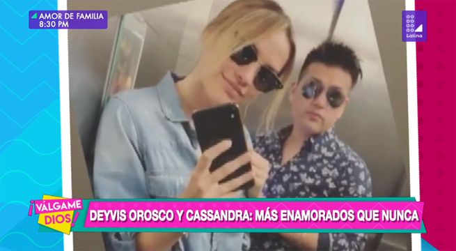 Deyvis Orosco y Cassandra Sánchez más enamorados que nunca