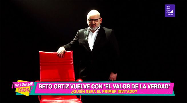 Beto Ortiz vuelve con 'El Valor de la Verdad', ¿quién será el primer invitado?
