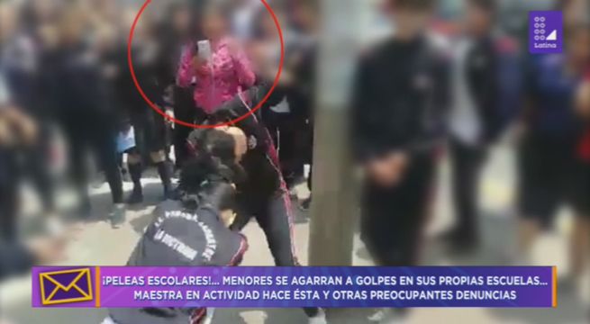 Tengo Algo Que Decirte: menores se agarran a golpes en sus propios colegios