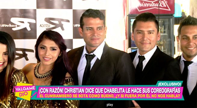 Christian Domínguez confiesa que la 'Chabelita' le hace sus coreografías