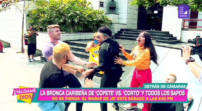 El Wasap de JB prepara un sketch de la pelea entre Coto Hernández y Erick Sabater