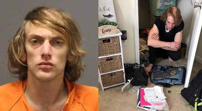 Estudiante encuentra a desconocido tras 'vivir' varios días en su armario