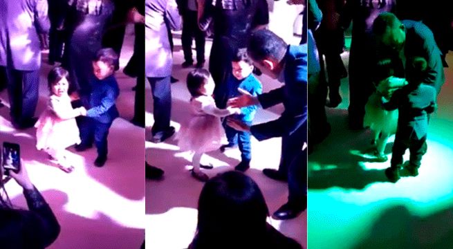 La furiosa reacción de niño al que un adulto le quita su pareja de baile (Video)