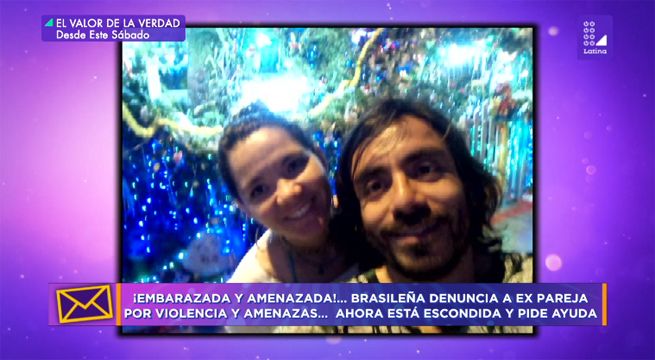 ¡Embarazada y amenazada!: Brasileña denuncia a ex pareja por violencia