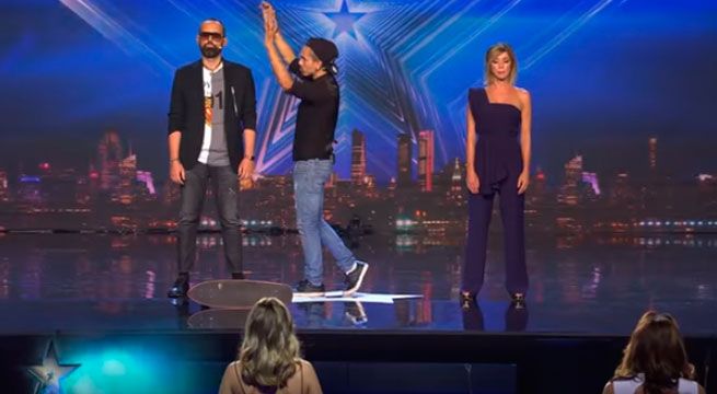 Así sorprendió un mago peruano en un programa de talentos de España