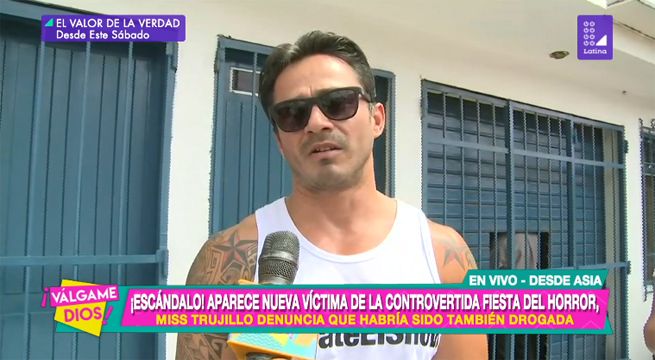 André Castañeda le brinda su apoyo a la nueva víctima de la ‘fiesta del horror’