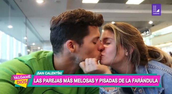 Estas son las parejas más melosas y pisadas de la farándula
