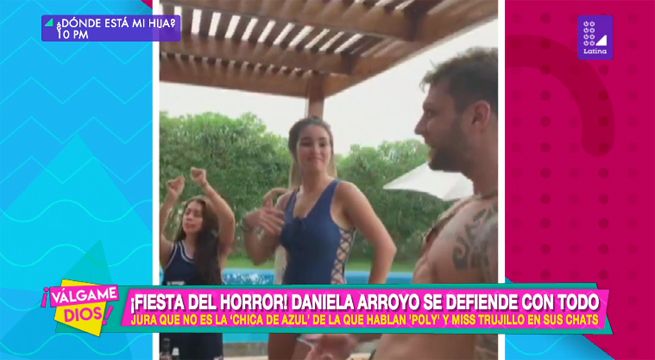 ¡Fiesta del horror!: Daniella Arroyo se defiende con todo