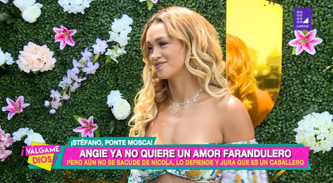Angie Arizaga ya no quiere un amor farandulero