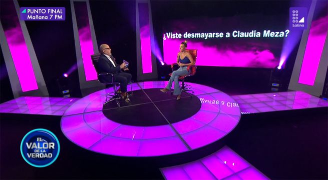 Poly Ávila en EVDLV: ¿Viste desmayarse a Claudia Meza?