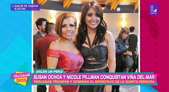 Susan Ochoa y Nicole Pillman conquistan Viña del Mar