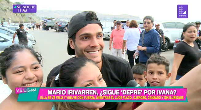 ¿Mario Irivarren sigue ‘depre’ por Ivana Yturbe?