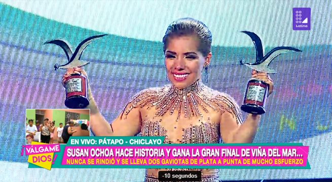 Susan Ochoa hace historia y gana la final de Viña del Mar