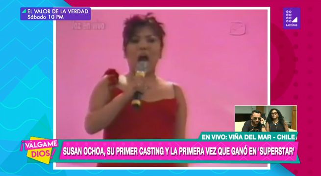 Así fue el primer casting de Susan Ochoa