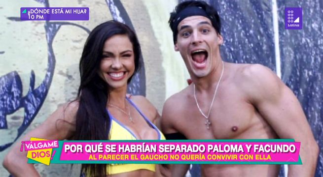 ¿Por qué se habrían separado Paloma y Facundo?