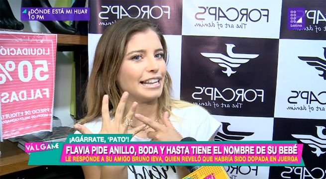 Flavia pide anillo, boda y hasta tiene el nombre de su bebé