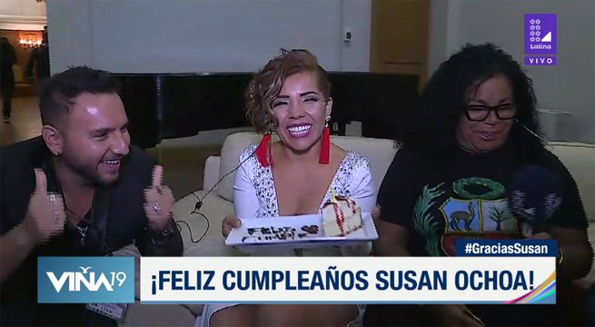 Susan Ochoa habló con Latina desde Viña del Mar