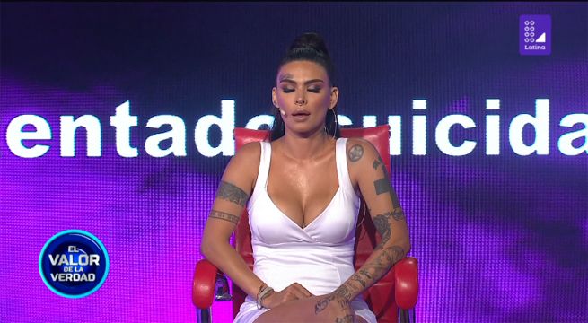 Angie Jibaja en EVDLV: ¿Has intentado suicidarte?