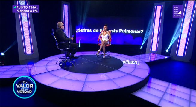 Angie Jibaja en EVDLV: ¿Sufres de Fibrosis Pulmonar?