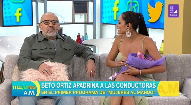 Beto Ortiz se convirtió en el padrino de ‘Mujeres al mando’