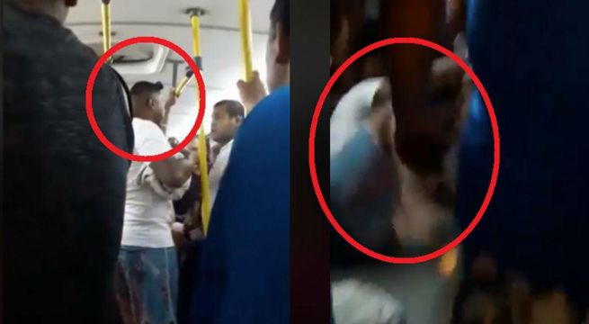 Extranjero llama ‘indio’ a peruano y termina noqueado (Video)