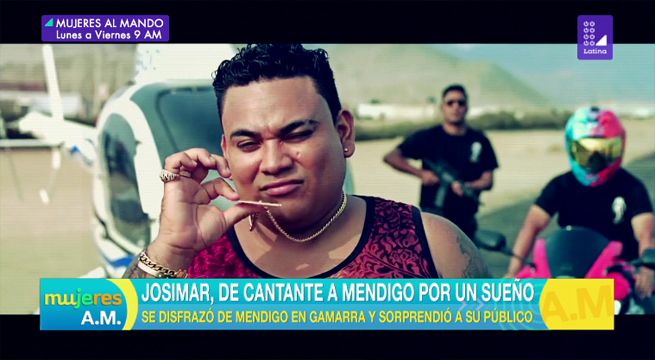 Josimar, de cantante a mendigo por un sueño