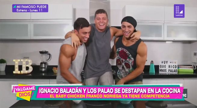 Ignacio Baladán y los Palao se destapan en la cocina