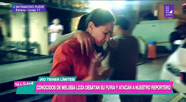 Conocidos de Melissa Loza desatan su furia y atacan a nuestro reportero [VIDEO]