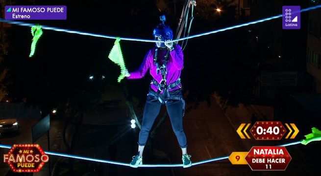 Los cuatro famosos vivieron la prueba más complicada a veinte metros de altura