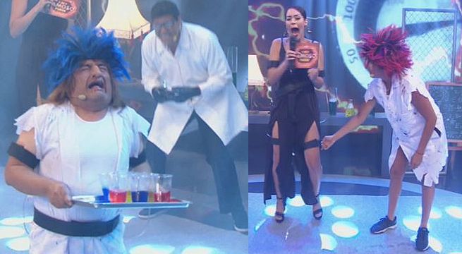 Los famosos se electrocutaron jugando 'Acalambrados'
