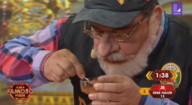 Los famosos tuvieron que comer la mayor cantidad de comida