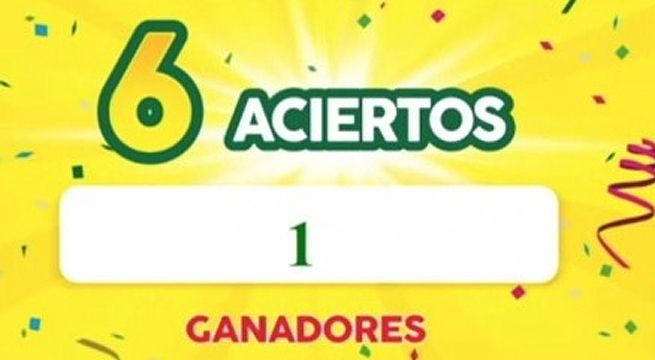 ¡Un suertudo se llevó más de 20 millones de soles de la Tinka!