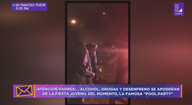 Alcohol, drogas y desenfreno se apoderan de fiesta de menores