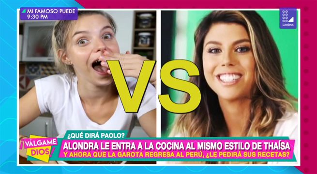 Alondra le entra a la cocina al mismo estilo de Thaísa Leal