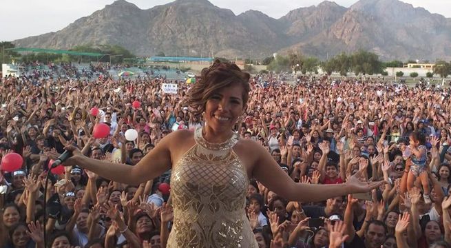 Susan Ochoa ofreció un multitudinario concierto gratuito en su tierra Pátapo [Video]