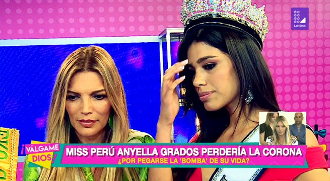 Miss Perú: Anyella Grados perdería la corona luego de su video