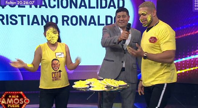 Coto Hernández y Pedro Loli 'pusieron la cara' al disputar una prueba de conocimientos