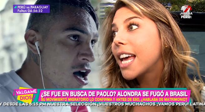 Alondra se fugó a Brasil, ¿se fue en busca de Paolo?