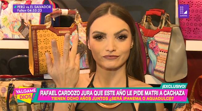 Rafael Cardozo jura que este año le pide matrimonio a Cachaza