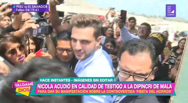 Nicola acudió en calidad de testigo a la Dipincri de Mala